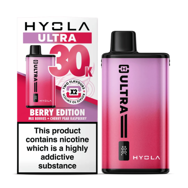 Hyola Ultra 30K Prefilled Pod Kit Berry Edition