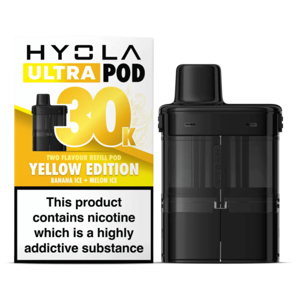 Hyola Ultra 30K Prefilled Replacement Pods Yellow Edition