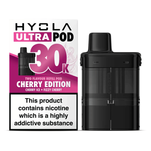 Hyola Ultra 30K Prefilled Replacement Pods Cherry Edition