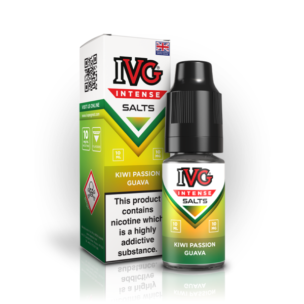 IVG Intense Nic Salt E Liquid Kiwi Passionfruit Guava