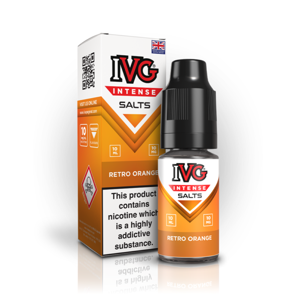 IVG Intense Nic Salt E Liquid Retro Orange
