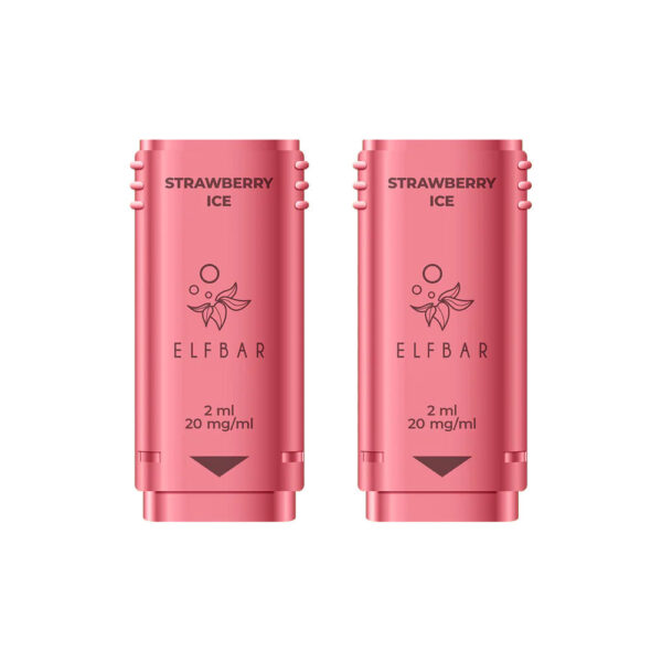 Elf Bar 1200 Strawberry Ice Pods (2 Pack)