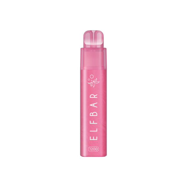 Elf Bar 1200 Strawberry Raspberry Cherry Ice Prefilled Pod Vape - Image 2