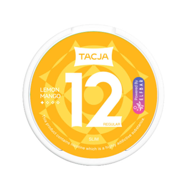 Elf Bar TACJA Nicotine Pouches Mellow Lemon Mango - Image 3