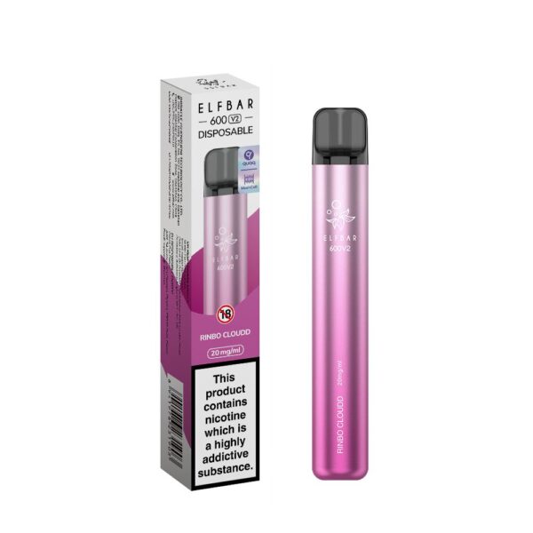Elf Bar 600 V2 Rinbow Cloudd Disposable Vape