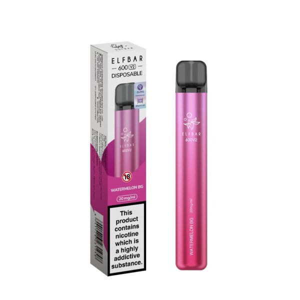 Elf Bar 600 V2 Watermelon BG Disposable Vape