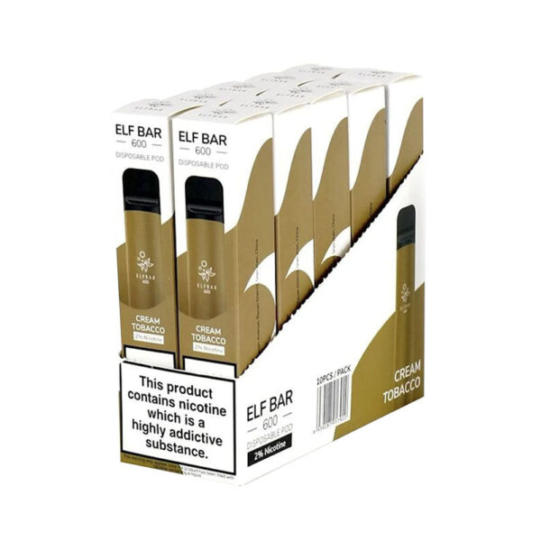 Elf Bar 600 Snoow Tobacco - 10 Pack
