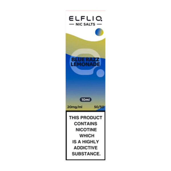 Elf Bar ElfLiq Blue Razz Lemonade E Liquid 10ml - Image 2