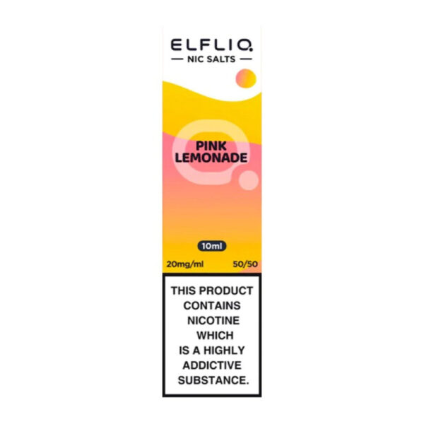 Elf Bar ElfLiq Pink Lemonade E Liquid 10ml - Image 2