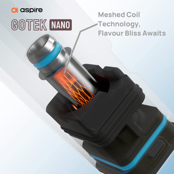 Aspire Gotek Nano Vape Kit - Image 5