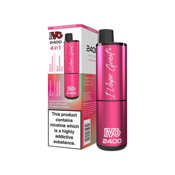 IVG 2400 Watermelon Edition Disposable Vape