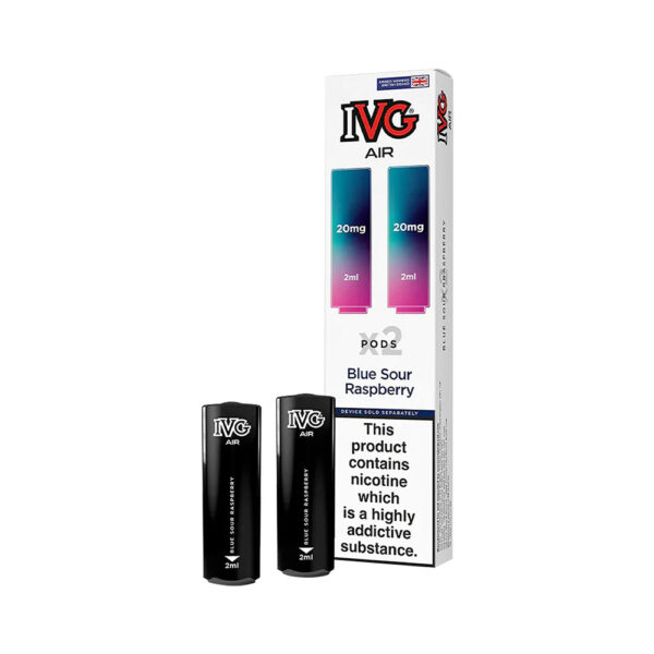 IVG Air Pods Blue Sour Raspberry (2 Pack)