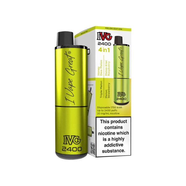 IVG 2400 Melon Edition Disposable Vape