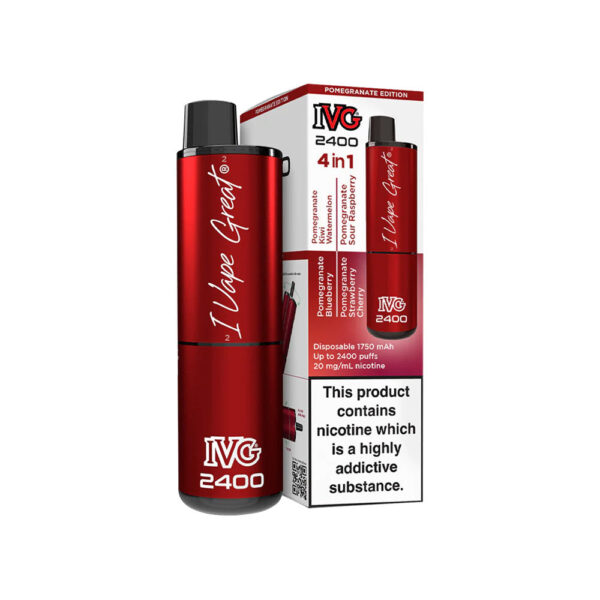 IVG 2400 Pomegranate Edition Disposable Vape