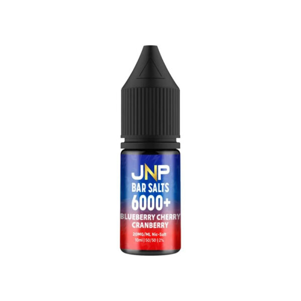 JNP 6000+ Bar Salts Blueberry Cherry Cranberry E Liquid