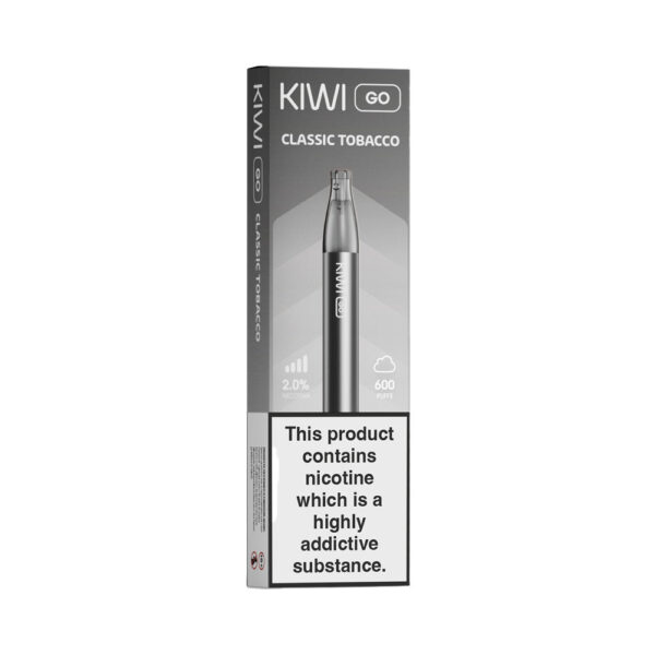 KIWI GO Classic Tobacco Disposable Vape - Image 3