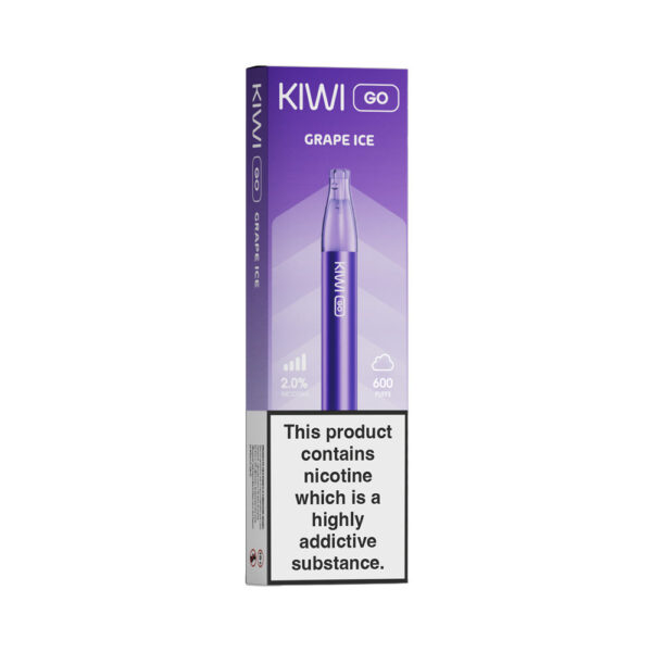 KIWI GO Grape Ice Disposable Vape - Image 3