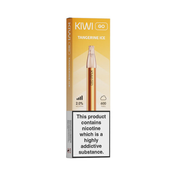 KIWI GO Tangerine Ice Disposable Vape - Image 3