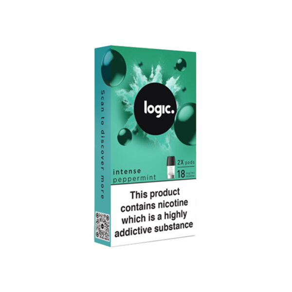 Logic Peppermint Vape Pods (2 Pack)