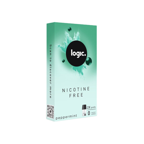 Logic Peppermint Vape Pods (2 Pack) - Image 2