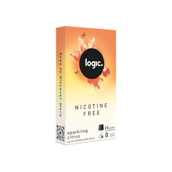 Logic Sparkling Citrus Vape Pods (2 Pack) - Image 2