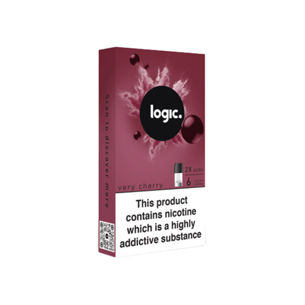 Logic Very Cherry Vape Pods (2 Pack) - Image 2