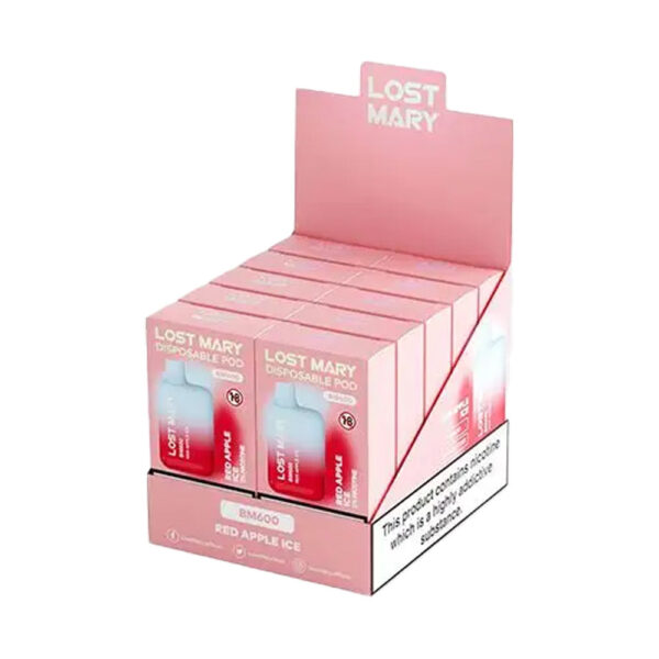 Lost Mary BM600 Red Apple Ice  - 10 Pack