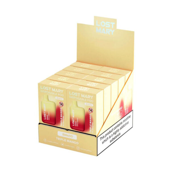 Lost Mary BM600 Triple Mango  - 10 Pack