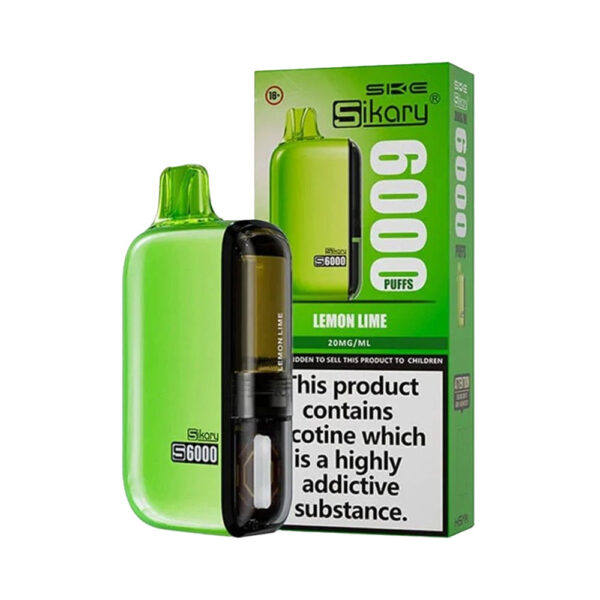 SKE Sikary S6000 Lemon Lime Disposable Vape