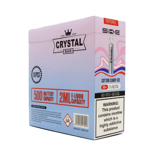 SKE Crystal Bar Cotton Ice - 10 Pack